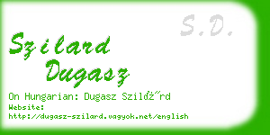 szilard dugasz business card